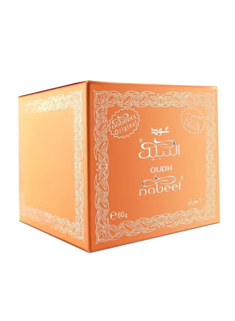 Nabeel Oud Burning Bakhoor Incense Chips 60grams - Image 3